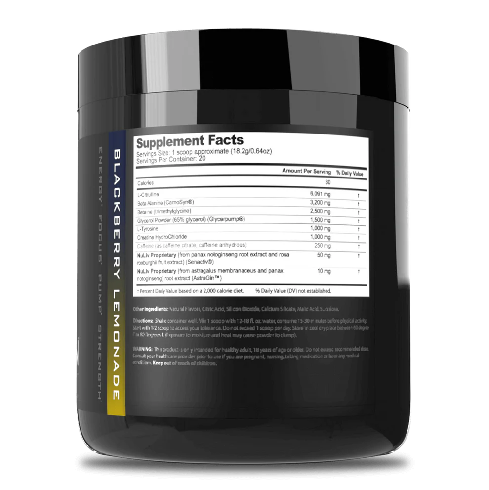 VYOTECH: B4U Train - Pre-Workout by Vyotech Nutritionals