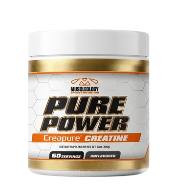 Pure Power – Creapure® Creatine Monohydrate (Unflavored) – 60 Servings
