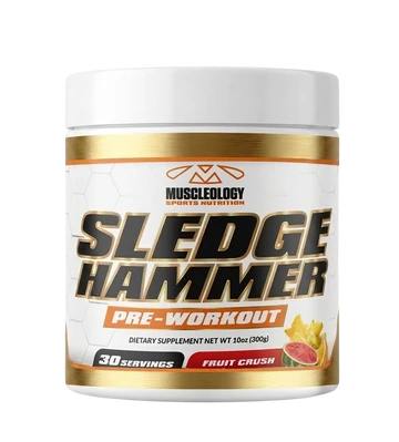 Sledgehammer – Intense Pre-Workout Formula (Fruit Crush / Pineapple) | 300 Grams