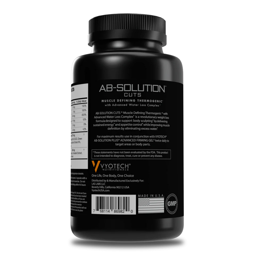 VYOTECH: Ab-Solution Cuts Thermogenic Fat Burner