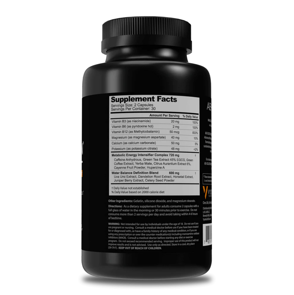 VYOTECH: Ab-Solution Cuts Thermogenic Fat Burner